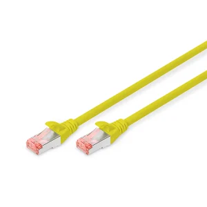Patch Cord S/FTP Cat6 Sarı LSZH 27 AWG - Görsel 1