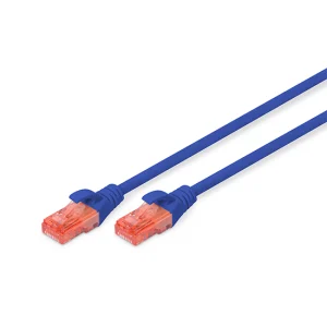 Patch Cord U/UTP Cat6 Mavi LSZH 26 AWG - Görsel 1