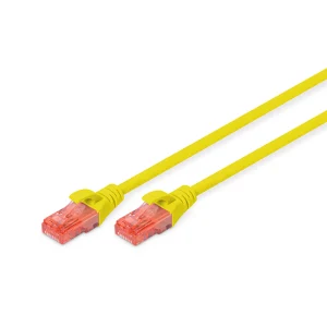 Patch Cord U/UTP Cat6 Sarı LSZH 26 AWG - Görsel 1