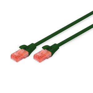 Patch Cord U/UTP Cat6 Yeşil LSZH 26 AWG - Görsel 1