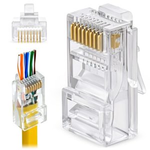 CAT6 UTP EZ RJ45 PLUG - Görsel 1
