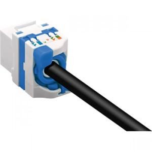 KORUMASIZ CAT6 JACK (L.TİP) - Görsel 1