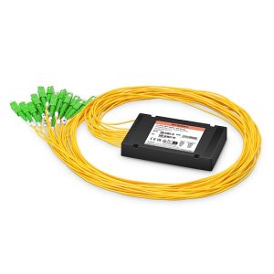1:16 PLC Modül Fiber Optik Splitter SM Fiber 2 mm SC/APC - Görsel 1