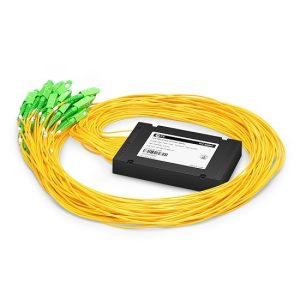 1:32 PLC Modül Fiber Optik Splitter SM Fiber 2 mm SC/APC - Görsel 1