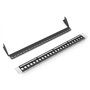 CAT6 UTP İÇİN 24 PORT BOŞ PANEL - Görsel 5