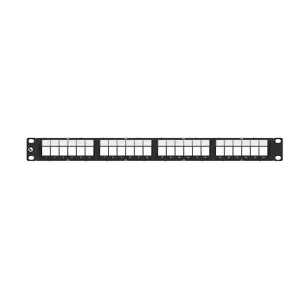 24 Port DDM Patch Panel, SL, STP, 1U, Unloaded - Görsel 2