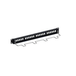 24 Port DDM Patch Panel, SL, UTP, 1U, Unloaded - Görsel 3