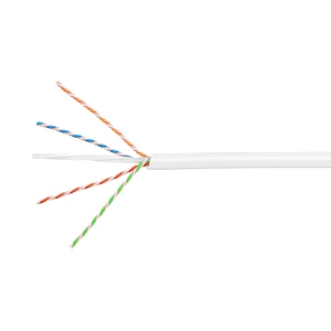 Cat6A U/UTP LSZH Cable, white,4 pair count,(305 m) - Görsel 1