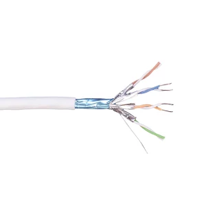 Cat7 F/FTP  LSOH Cable, white,4 pair count, (500 m) - Görsel 1