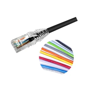 Patch Cord U/UTP Cat6 Mavi LSZH 24 AWG - Görsel 1