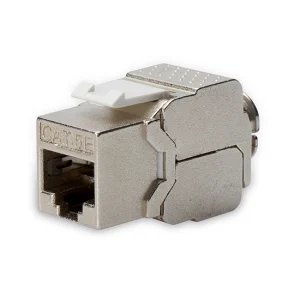 CAT-5e Keystone Jack, Zırhlı (Shielded), RJ45, Gri Renk, LSA - Görsel 4