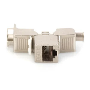 CAT 6A Keystone Jack, shielded tool free connection - Görsel 3