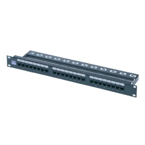 48 port RJ-45 UTP CAT6 patch panel 19’’ , 110 IDC, 2u, T568 A/B, Dolu - Görsel 3