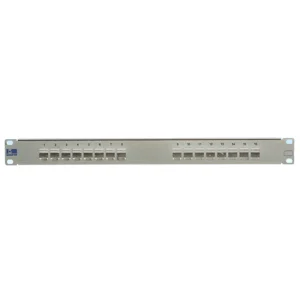 24 port Keystone Jack FTP Boş 19"  Panel (DL-1200) - Görsel 3