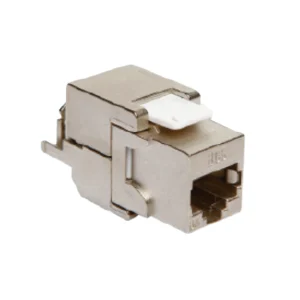 FTP Toolless Keystone Jack CAT 6A, LSA+ T568 A/B, 180 derece - Görsel 1