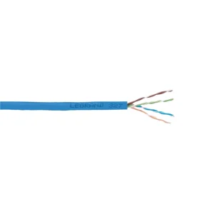 F/UTP Cat6 LSZH Makara, 4P, mavi - Görsel 1