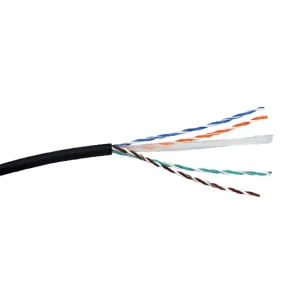 U/UTP Cat6 PE Makara, 4P, Outdoor, Siyah-500m - Görsel 1