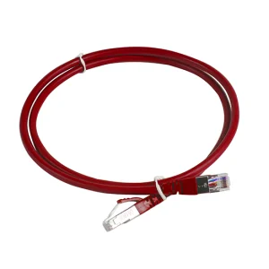 Patch Cord S/FTP Cat6A Kırmızı LSZH - Görsel 1