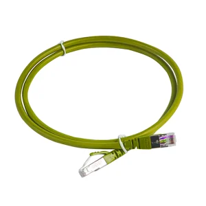 Patch Cord F/UTP Cat6 Sarı LSZH - Görsel 1