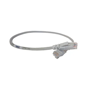 Patch Cord U/UTP Cat5E Gri PVC 26 AWG - Görsel 1