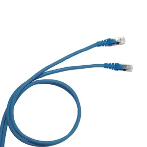 Patch Cord U/UTP Cat6 Mavi LSZH - Görsel 1
