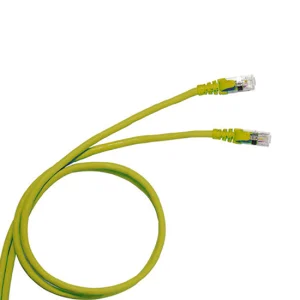 Patch Cord U/UTP Cat6 Sarı LSZH - Görsel 1
