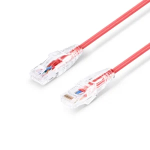 Patch Cord U/UTP Cat6 Kırmızı LSZH - Görsel 2