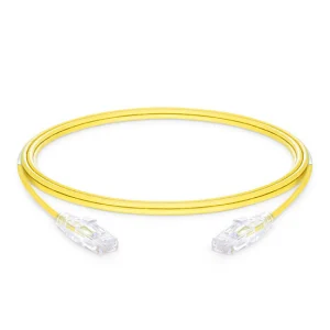 Patch Cord U/UTP Cat6 Sarı LSZH - Görsel 1