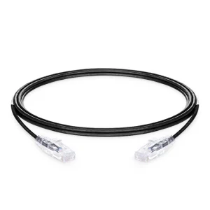 Patch Cord U/UTP Cat6 Siyah LSZH - Görsel 1