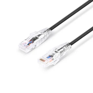 Patch Cord U/UTP Cat6 Siyah LSZH - Görsel 2