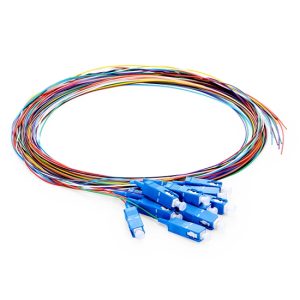 SC/PC SM SX 0,9mm 9/125 1 core Pigtail (12'li set) - Görsel 2