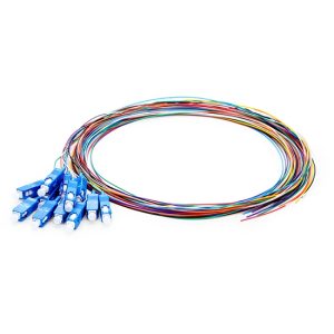 SC/PC SM SX 0,9mm 9/125 1 core Pigtail (12'li set) - Görsel 1